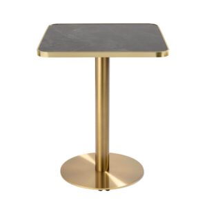 wohnli-moebel-suche-M25155951-1 Esstisch 60cm mit goldenem Untergestell und schwarz/goldenem Belag 60x72x60cm Metall Schwarz Oviala Möbel Esszimmermöbel Esstische