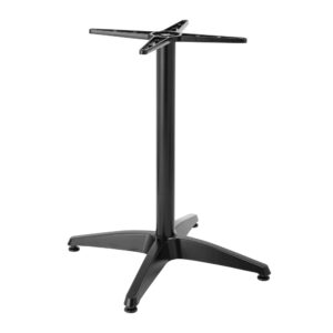 Wohnli Möbelsuche - Schwarzes Aluminium-Tischbein 72 cm Bradford