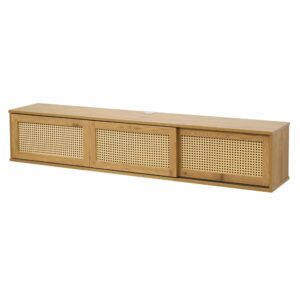 wohnli-moebel-suche-M25156210 Wohnli Möbelsuche - 160 cm Bohemian-Wand-TV-Schrank aus hellem Holz