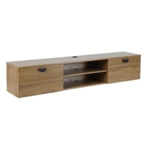 wohnli-moebel-suche-M25156216 Wohnli Möbelsuche - 160 cm industrieller TV-Wandschrank aus hellem Holz