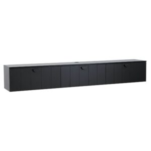 wohnli-moebel-suche-M25156220 Wohnli Möbelsuche - Moderner schwarzer 200 cm Wand-TV-Schrank