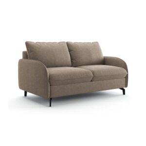 wohnli-moebel-suche-M25156546-1 Stoff 3-Sitzer Schlafsofa - Beige 105x95x105cm Holz Beige Calicosy Sofas und Sessel Sofas Modulare Sofas
