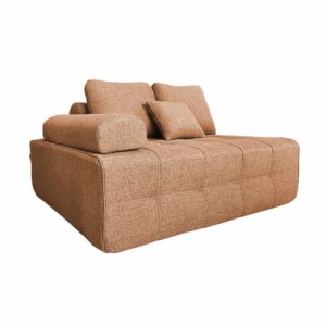 wohnli-moebel-suche-M25156909 Wohnli Möbelsuche - Rechter Sessel für modulares Stoffsofa mit terrakottafarbenen L 140 cm