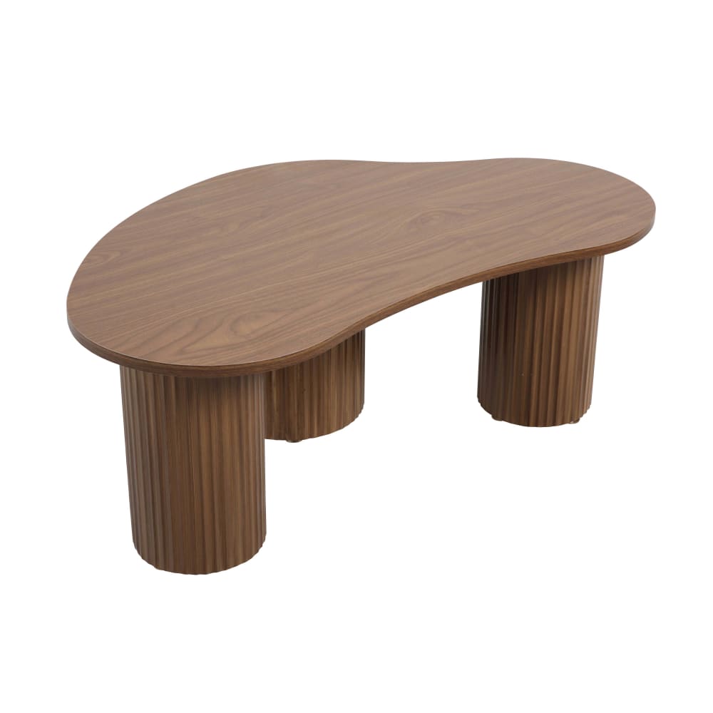 Wohnli Möbelsuche - Couchtisch aus MDF mit braunem Melamindekor