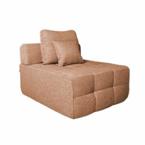 wohnli-moebel-suche-M25156952 Wohnli Möbelsuche - Einzelsofa mit Relaxfunktion aus Stoff mit terrakottafarbenen L 83 cm