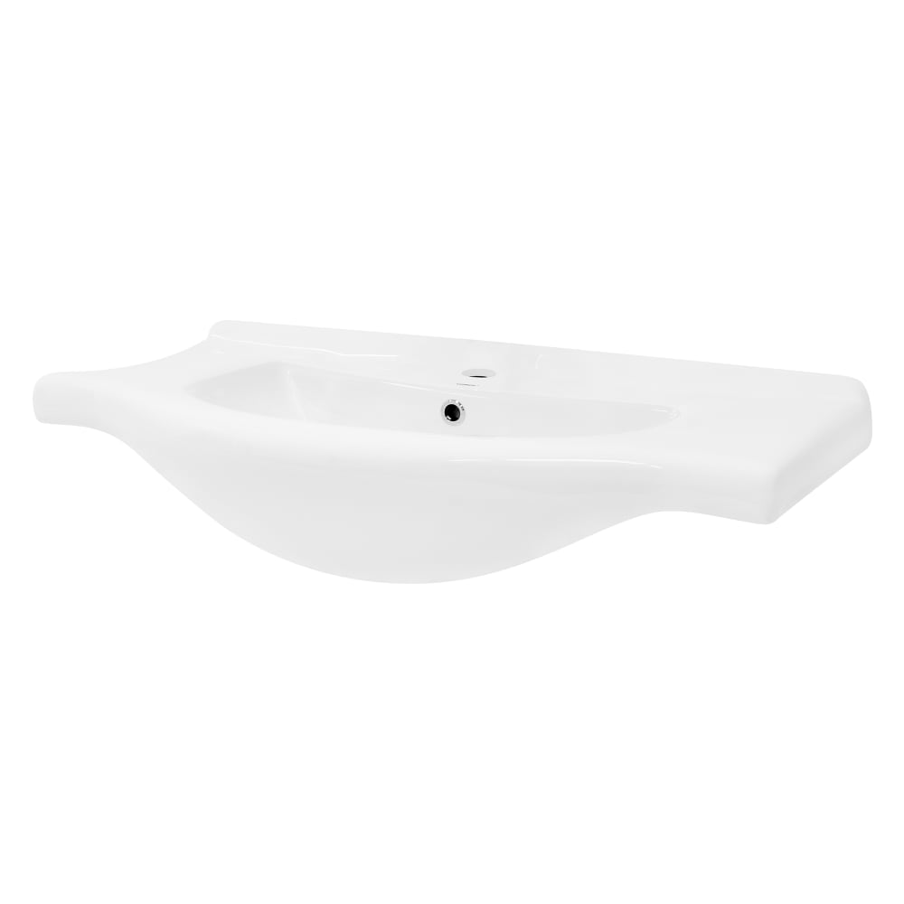 wohnli-moebel-suche-M25157326 Wohnli Möbelsuche - Waschbecken aus Keramik Weiß 86x21
