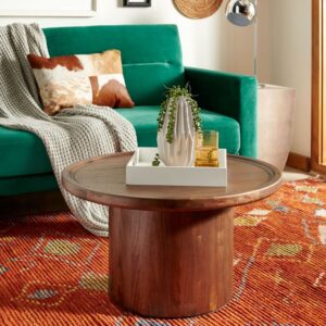 Couchtische holz braun 71x41x71cm Holz Braun Safavieh Möbel Wohnzimmermöbel Couchtische