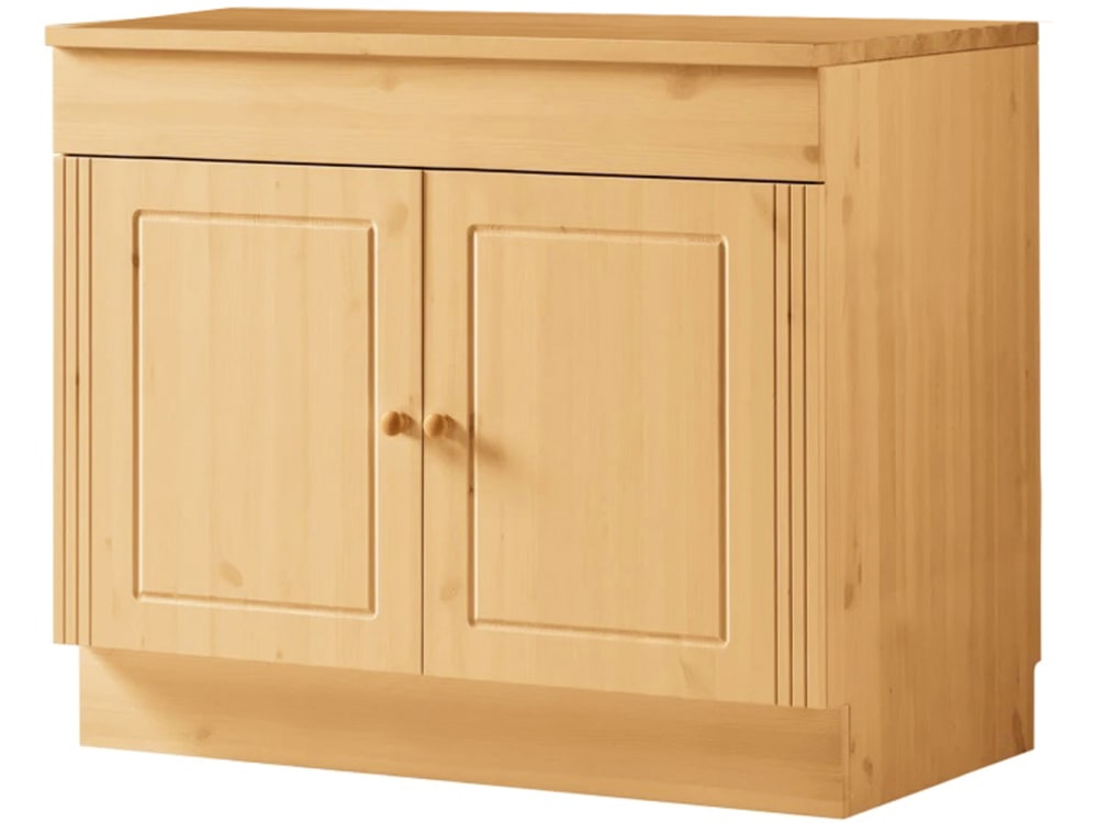 wohnli-moebel-suche-M25158804 Wohnli Möbelsuche - Waschbeckenunterschrank mit 2 Türen aus Kiefer
