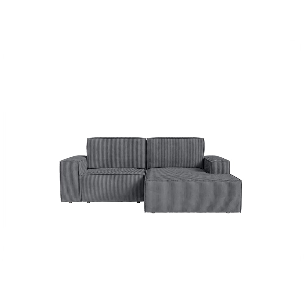 Wohnli Möbelsuche - Ecksofa mit Cordbezug 2-Sitzer