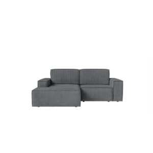 Wohnli Möbelsuche - Ecksofa mit Cordbezug 2-Sitzer