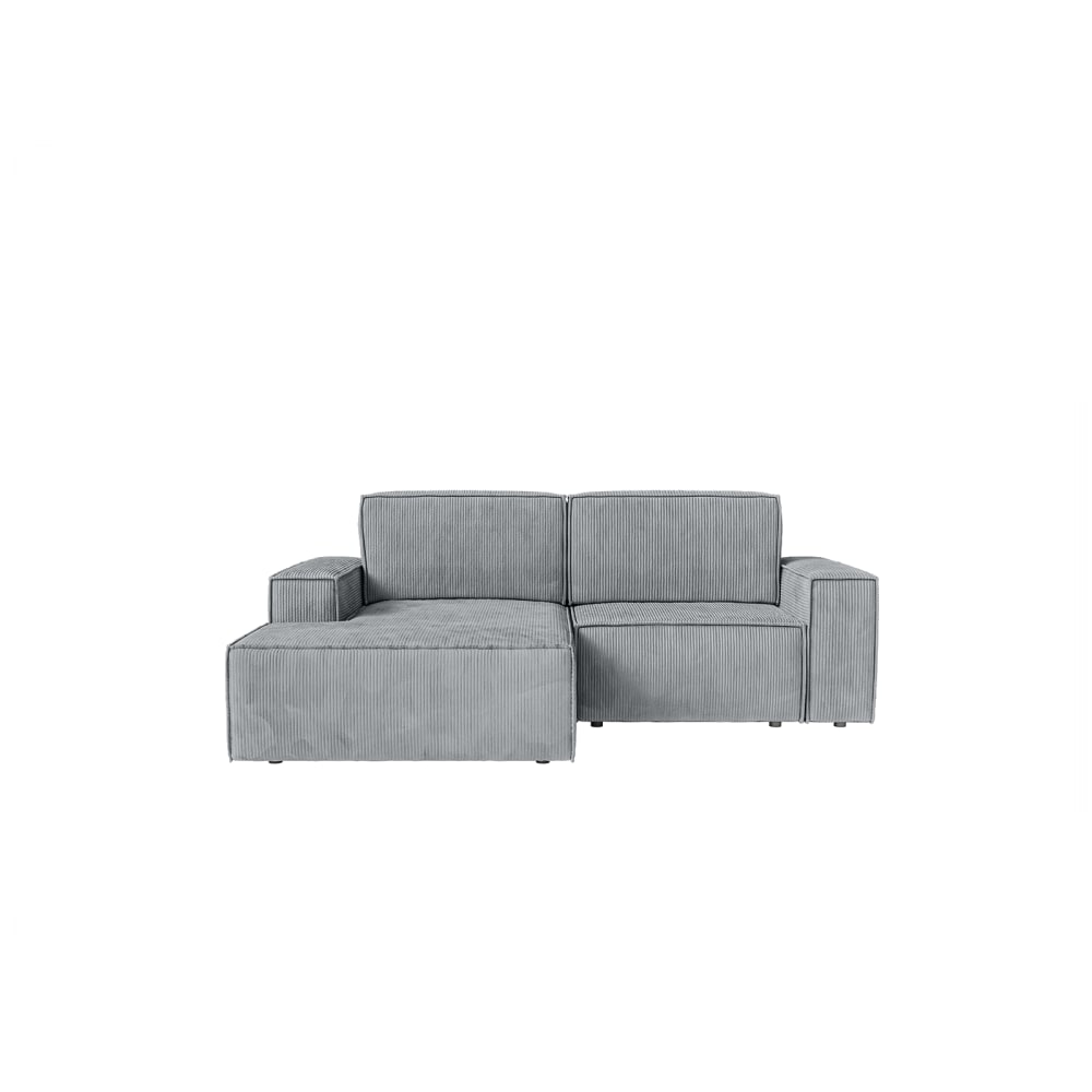 Wohnli Möbelsuche - Ecksofa mit Cordbezug 2-Sitzer