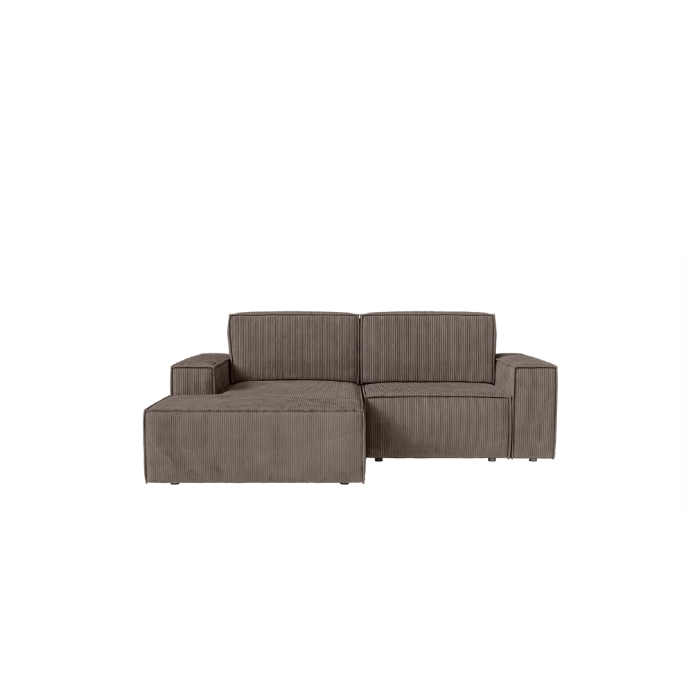 Wohnli Möbelsuche - Ecksofa mit Cordbezug 2-Sitzer
