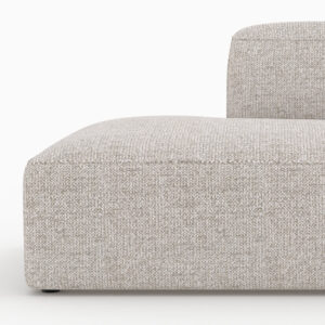 wohnli-moebel-suche-M25161169-1 Rechte Rückenlehne für modulare beige Stoffsofa 159x72x95cm Stoff Beige Maison Pavane Sofas und Sessel Sofas Modulare Sofas