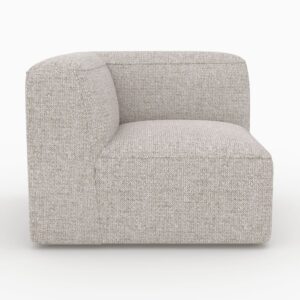 wohnli-moebel-suche-M25161175-1 Austauschbare Ecke für beigen Stoff-Modularsofa 95x72x95cm Stoff Beige Maison Pavane Sofas und Sessel Sofas Modulare Sofas