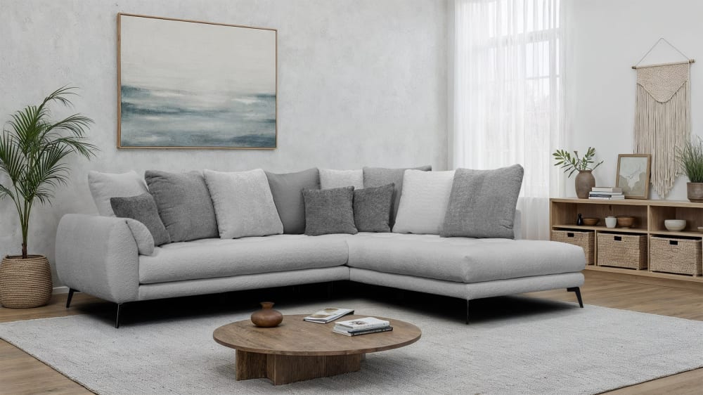 hellgrau und dunkelgrau