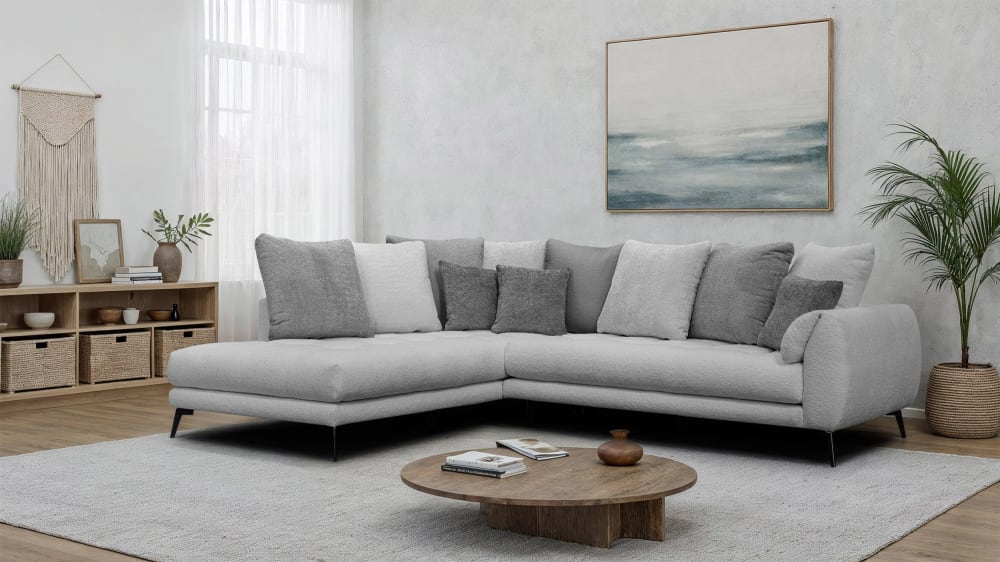 hellgrau und dunkelgrau