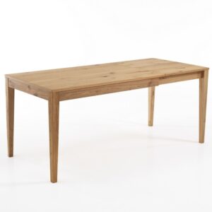 wohnli-moebel-suche-M25163161-1 Ausziehbarer Eichentisch 76x80x120-180 cm 86x12x126cm Holz Braun ORESTELUCHETTA Möbel Esszimmermöbel Esstische