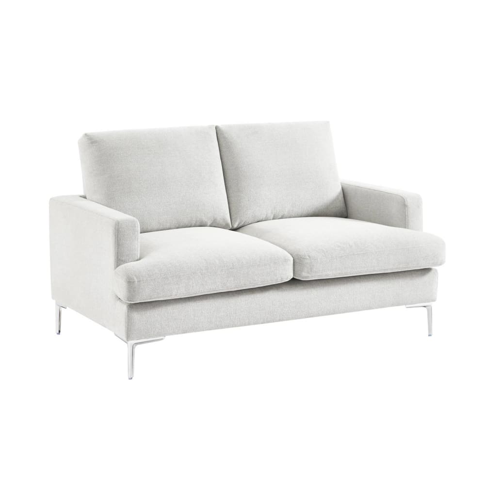 wohnli-moebel-suche-M25163620 Wohnli Möbelsuche - 2-Sitzer-Sofa mit antikweißem Stoffbezug
