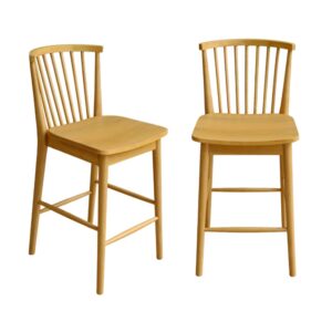 wohnli-moebel-suche-M25163679 Wohnli Möbelsuche - 2er-Set Barhocker aus Heveaholz und Sperrholz naturfarben