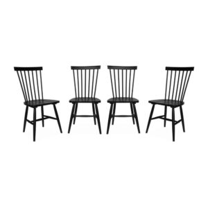 wohnli-moebel-suche-M25163687 Wohnli Möbelsuche - 4er-Set Stühle schwarz mit Streben aus Hevea-Holz