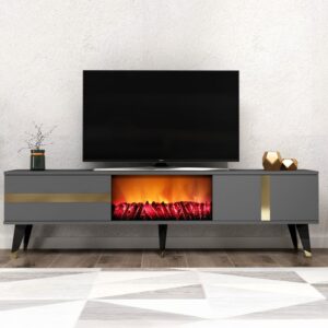 wohnli-moebel-suche-M25164244-1 150x29x50cm Holz Grau Concept Usine Möbel Wohnzimmermöbel TV-Möbel