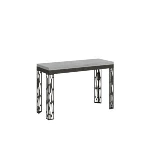 wohnli-moebel-suche-M25169221 Wohnli Möbelsuche - Klapptisch 120x45/90 cm in Holzoptik Zementgrau