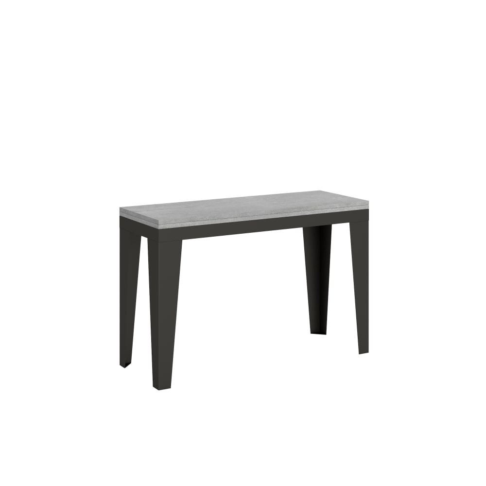wohnli-moebel-suche-M25169256 Wohnli Möbelsuche - Klapptisch 120x45/90 cm in Holzoptik Zementgrau