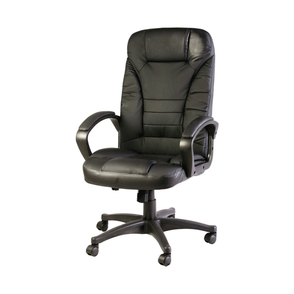 wohnli-moebel-suche-M25178554 Wohnli Möbelsuche - Stuhl mit Rollen in schwarzem Stoff