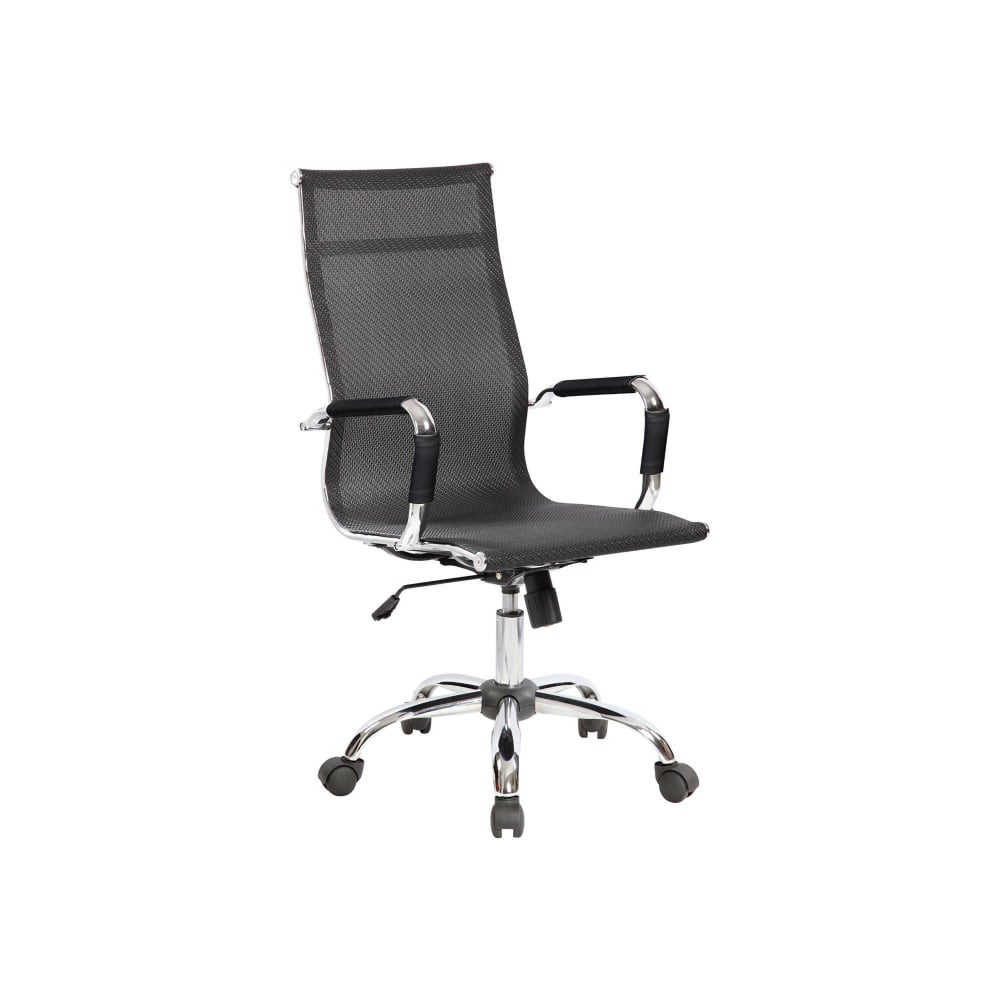wohnli-moebel-suche-M25178572 Wohnli Möbelsuche - Stuhl mit Rollen aus schwarzem Stoff