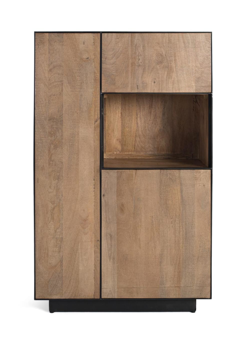 Wohnli Möbelsuche - Hohes Sideboard aus natürlichem Mangoholz 190 cm