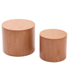 wohnli-moebel-suche-M25188356 Wohnli Möbelsuche - Couchtisch (2er Set) mit Stauraum aus Holz Braun