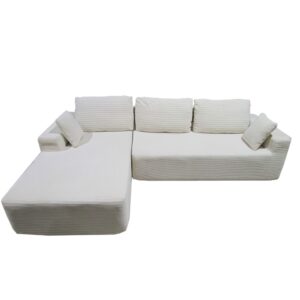 wohnli-moebel-suche-M25188690 Wohnli Möbelsuche - 3-Sitzer-Ecksofa aus beigem Cord