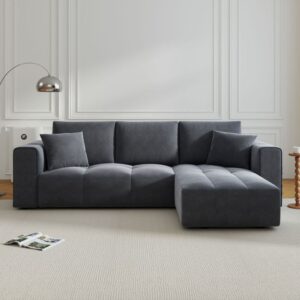 250x82x146cm Holz Grau Concept Usine Sofas und Sessel Sofas Ecksofas