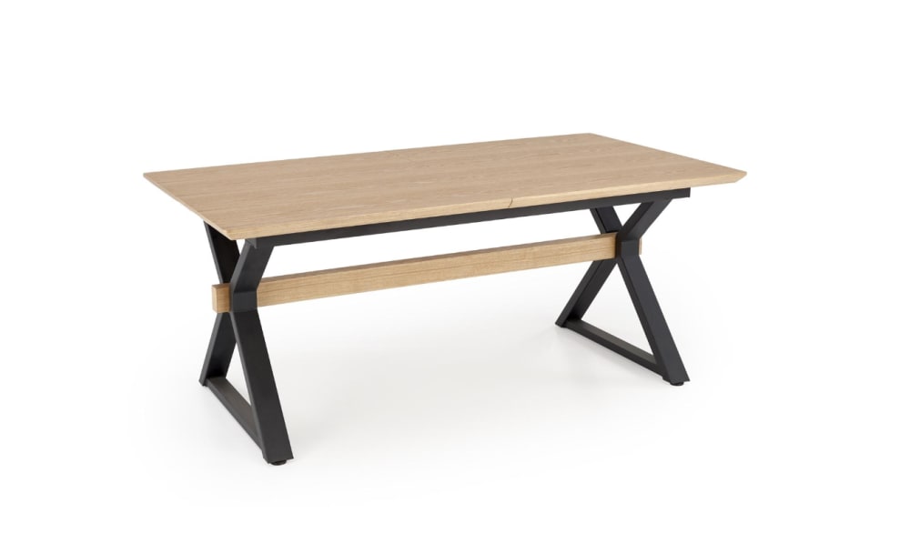 wohnli-moebel-suche-M25192054 Wohnli Möbelsuche - Ausziehbarer Eichentisch für 8/10 Personen 180/300x100 cm