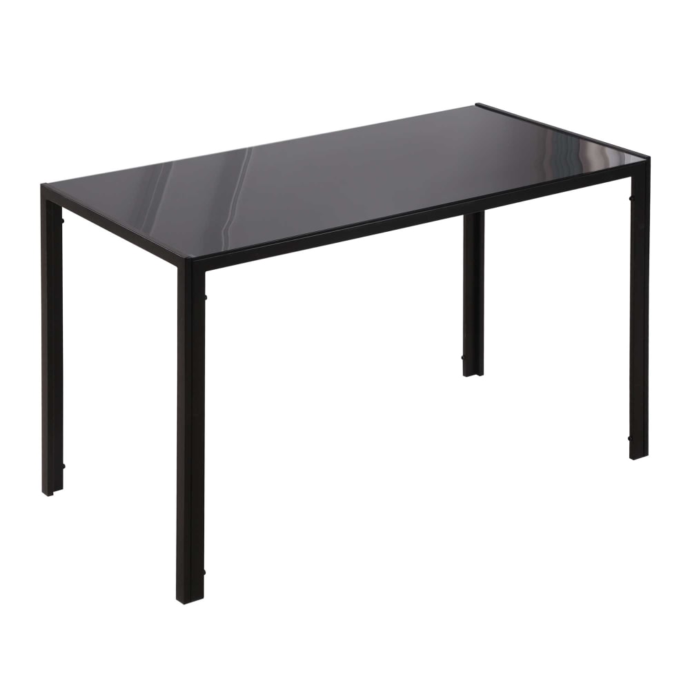 wohnli-moebel-suche-M25193217 Wohnli Möbelsuche - Schwarzer Glas-Esstisch