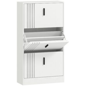 Wohnli Möbelsuche - Weißholz-Schuhschrank