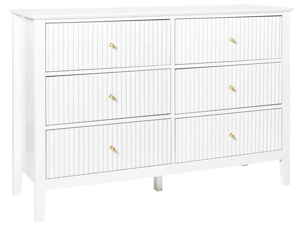 wohnli-moebel-suche-M25193900 Wohnli Möbelsuche - Kommode mit 6 Schubladen aus Holzwerkstoff 80cm