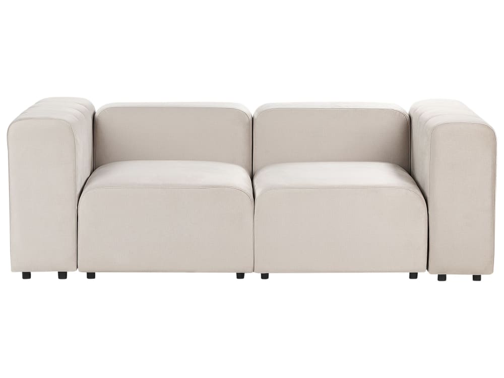 Wohnli Möbelsuche - 2-Sitzer Sofa 2 Personen aus Samtstoff