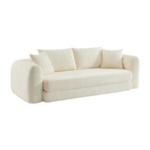 wohnli-moebel-suche-M25194003 Wohnli Möbelsuche - 3-Sitzer-Schlafsofa mit Bouclé-Bezug