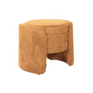 Wohnli Möbelsuche - Moderner Hocker mit Stoffbezug und Stauraum