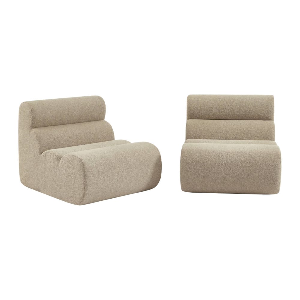 wohnli-moebel-suche-M25194050 Wohnli Möbelsuche - 2er-Set Lounge-Sessel mit Bouclé-Bezug in beige