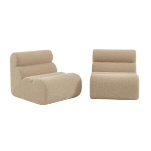 wohnli-moebel-suche-M25194053 Wohnli Möbelsuche - 2er-Set Sessel mit Bezug im Alpaka-Look beige
