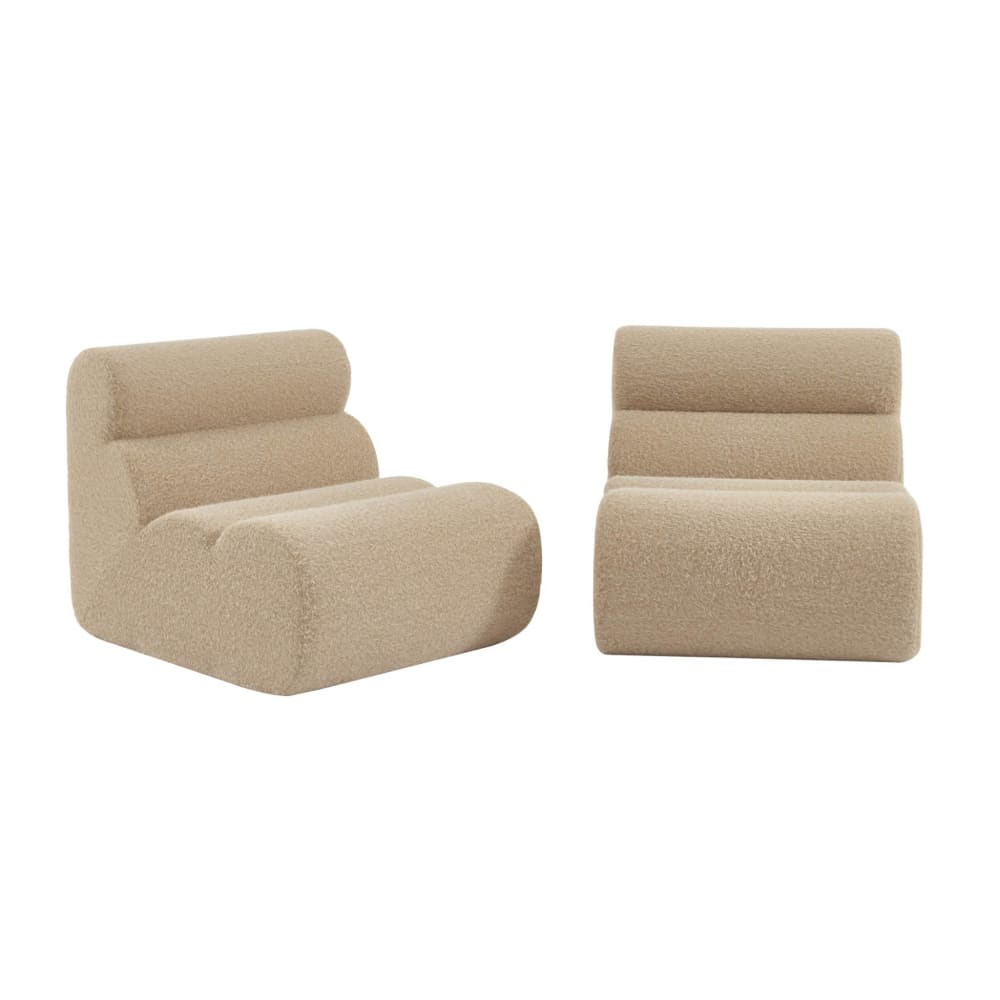 wohnli-moebel-suche-M25194053 Wohnli Möbelsuche - 2er-Set Sessel mit Bezug im Alpaka-Look beige