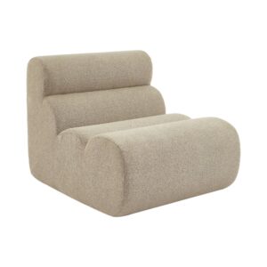 wohnli-moebel-suche-M25194092 Wohnli Möbelsuche - Modularer Lounge-Sessel mit Bouclé-Bezug beige