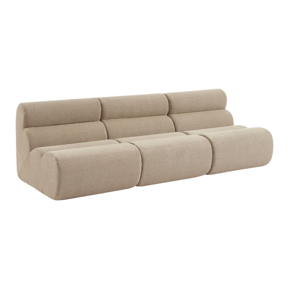 wohnli-moebel-suche-M25194097 Wohnli Möbelsuche - 3er-Set Lounge-Sessel mit Bouclé-Bezug in beige