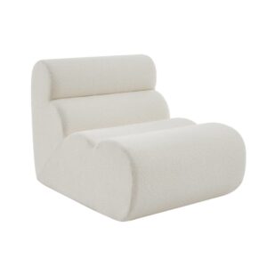 wohnli-moebel-suche-M25194108 Wohnli Möbelsuche - Modularer Lounge-Sessel mit Bouclé-Bezug weiß