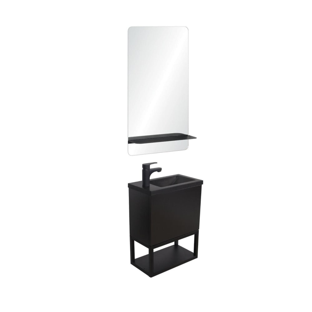 wohnli-moebel-suche-M25194607 Wohnli Möbelsuche - Ensemble lave-mains métal et bois avec robinet et miroir