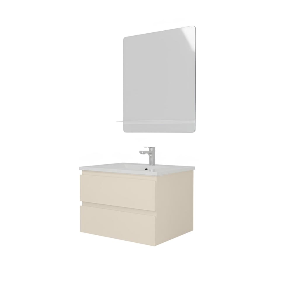 wohnli-moebel-suche-M25194623 Wohnli Möbelsuche - Einzelwaschtisch-Unterschrank 60 cm + Armatur + Spiegel