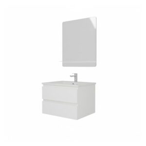 wohnli-moebel-suche-M25194630 Wohnli Möbelsuche - Einzelwaschtisch-Unterschrank 60 cm + Armatur + Spiegel