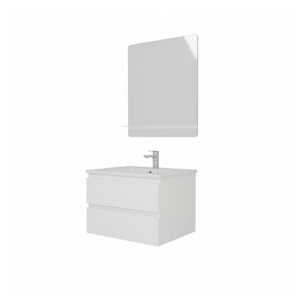 wohnli-moebel-suche-M25194630 Wohnli Möbelsuche - Einzelwaschtisch-Unterschrank 60 cm + Armatur + Spiegel